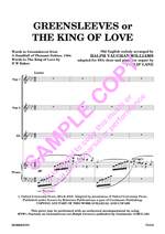 Vaughan Williams: Greensleeves/King Of Love Arr.Lane Product Image