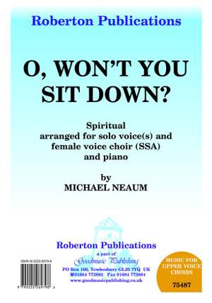 Neaum: O Won't You Sit Down?