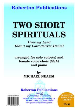 Neaum: Two Short Spirituals