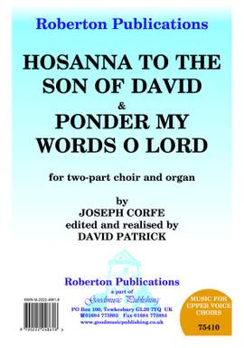 Corfe: Hosanna To The Son/Ponder My Words