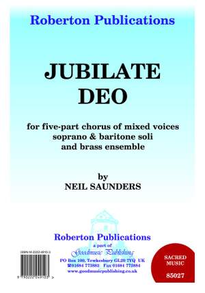 Saunders: Jubilate Deo