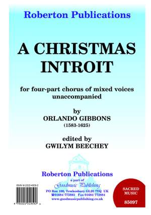 Gibbons: Christmas Introit (Ed.Beechey)