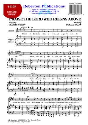 Swann: Praise The Lord Who Reigns Above