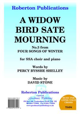 Stone: Widow Bird Sate No.3 Of Four Songs