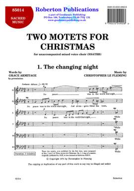 Le Fleming C: Two Motets For Christmas