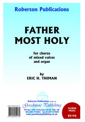 Thiman: Father Most Holy