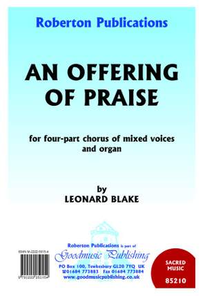 Blake: Offering Of Praise
