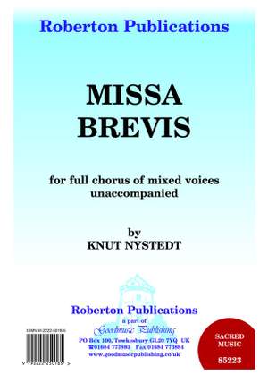 Nystedt: Missa Brevis