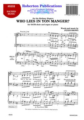 Brown P: Who Lies In Yon Manger?