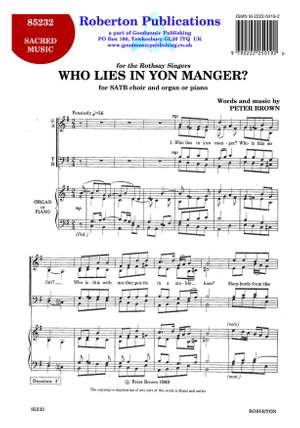 Brown P: Who Lies In Yon Manger?