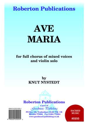 Nystedt: Ave Maria (Mixed Voices & Violin)