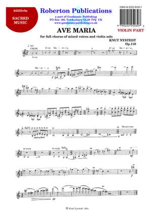 Nystedt: Ave Maria (Violin Part)
