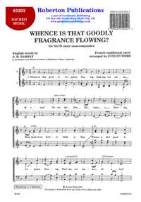 Webb: Whence Is That Goodly Fragrance