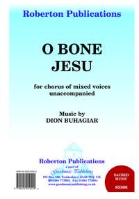 Buhagiar: O Bone Jesu