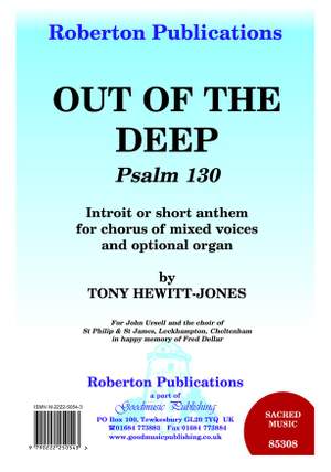 Hewitt-Jones: Out Of The Deep (Psalm 130)