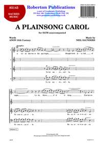 Saunders: Plainsong Carol