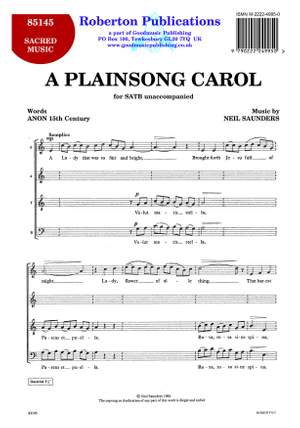 Saunders: Plainsong Carol