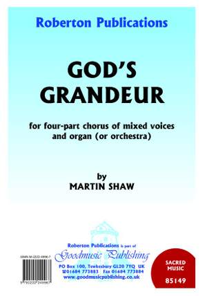 Shaw: God's Grandeur