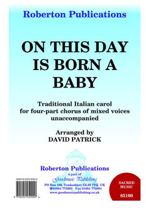 Patrick: On This Day Is Born A Baby