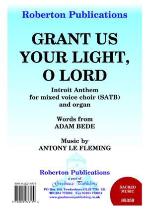 Le Fleming A: Grant Us Your Light O Lord