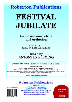 Le Fleming A: Festival Jubilate