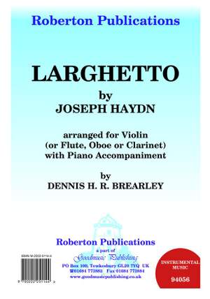 Haydn J: Larghetto (Vln/Fl/Ob/Cl & Piano)