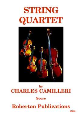 Camilleri: String Quartet  Score