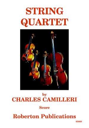 Camilleri: String Quartet  Score