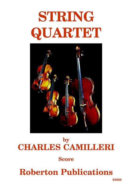 Camilleri: String Quartet  Score
