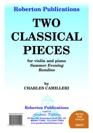 Camilleri: Two Classical Pieces