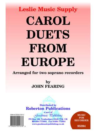 Fearing: Carol Duets From Europe