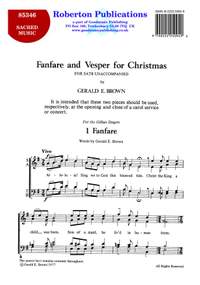 Brown G: Fanfare And Vesper For Christmas