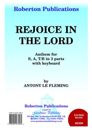 Le Fleming A: Rejoice In The Lord