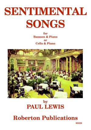 Lewis P: Sentimental Songs Bsn Or Vc