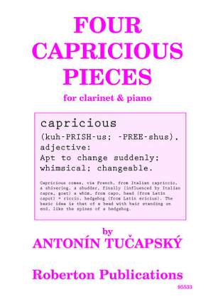 Tucapsky: Four Capricious Pieces