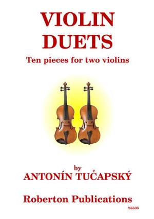 Tucapsky: Violin Duets 10 Pieces For 2 Vlns