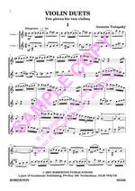 Tucapsky: Violin Duets 10 Pieces For 2 Vlns Product Image