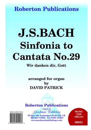 Bach Js: Sinfonia To Cantata No.29