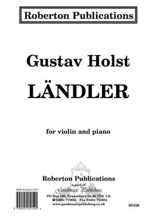 Holst: Landler