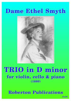 Smyth E: Trio In Dm For Violin Cello & Piano