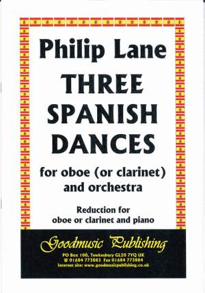 Lane P: Three Spanish Dances (Ob Or Cl)