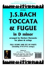 Bach Js: Toccata & Fugue In Dm Score
