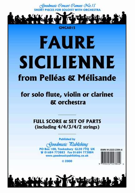 Faure G: Sicilienne