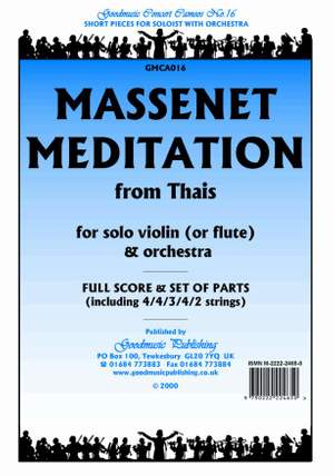 Massenet: Meditation From Thais
