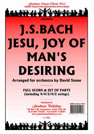Bach Js: Jesu Joy Of Man's Desiring
