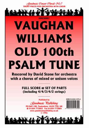 Vaughan Williams: Old Hundredth Psalm (Stone)