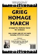 Grieg E: Homage March (Carter) Score