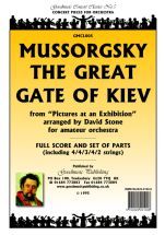 Mussorgsky M: Great Gate Of Kiev (Stone) Score