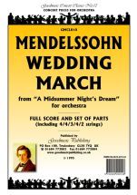 Mendelssohn: Wedding March Score