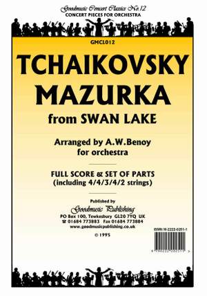 Tchaikovsky: Mazurka From Swan Lake (Benoy)